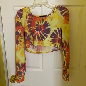NWT FASHION NOVA LUCID DREAMER TIE DYE HOODIE